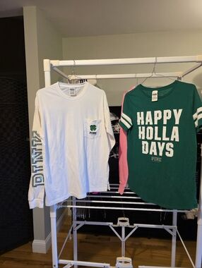 Victoria Secrets PINK Long Sleeved & Short Sleeved Shirt